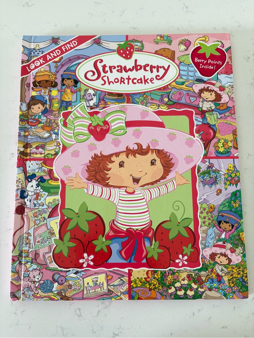 Vintage Y2K 2005 Strawberry Shortcake Look and Find Children’s Book
